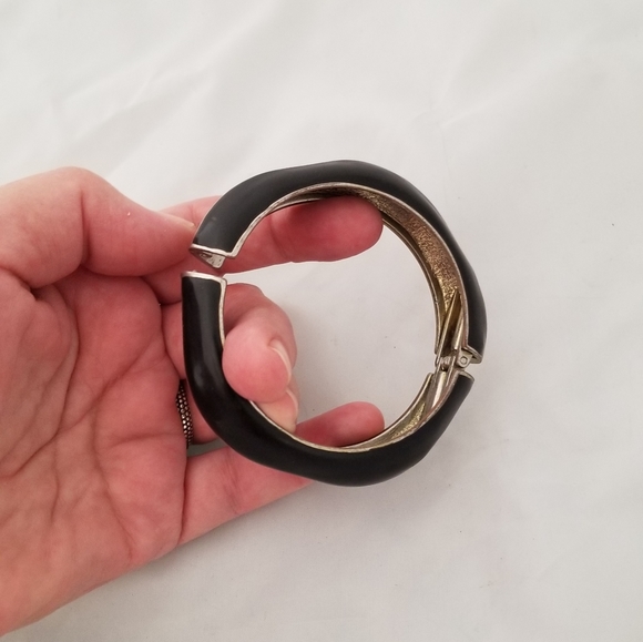 Vintage Black Art Deco Style Bracelet - Picture 4 of 4